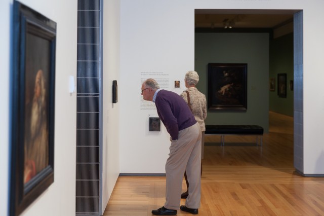 Gallery exhibition opening